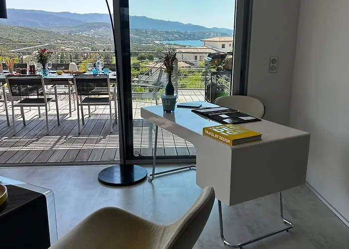 Villa Scappa Porticcio - Piscine & Vue Grosseto-Prugna