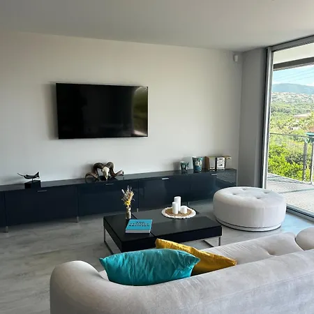 Scappa Porticcio - Piscine & Vue Villa Grosseto-Prugna