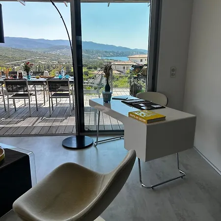 빌라 Scappa Porticcio - Piscine & Vue Grosseto-Prugna