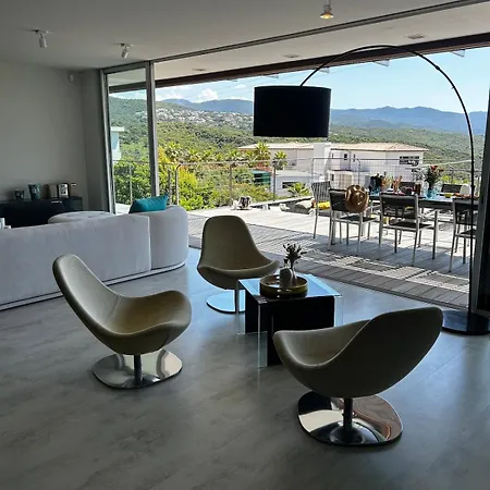 빌라 Scappa Porticcio - Piscine & Vue *