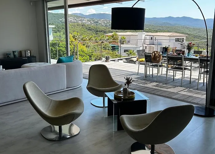 Βίλα Scappa Porticcio - Piscine & Vue